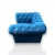 Chesterfield Niebieski Mebel
