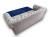 Sofa Chesterfield TOKIO 225 cm z funkcją spania 180 cm x 130 cm