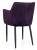 krzesło Tyche z welurowym obiciem