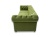 Elegancka pikowana sofa zielona Chesterfield