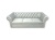 sofa Chesterfield tapicerowana aksamitna z funkcją spania