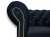 złote ćwieki sofa chesterfield Tokio