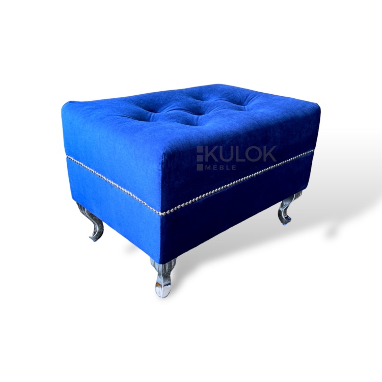 Chabrowa Magic Velvet 2297 podnóżek Chesterfield