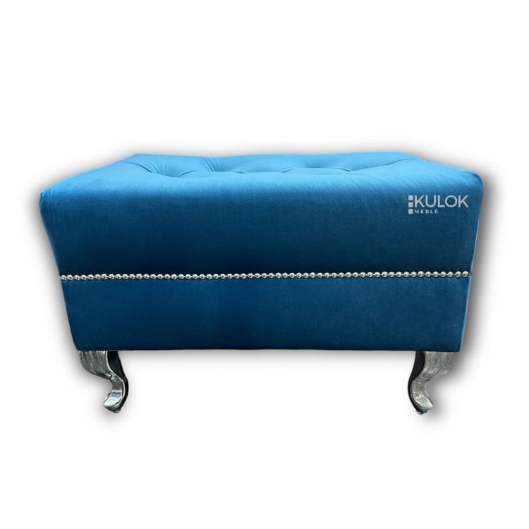 Elegancki Mebel Ludwikowski - Podnóżek Chesterfield