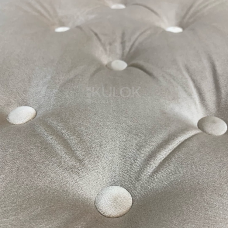 Podnóżek z Luksusową Tkaniną