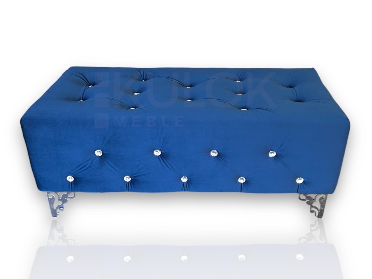 Chesterfield Royal Navy Granatowy - Premium Velvet