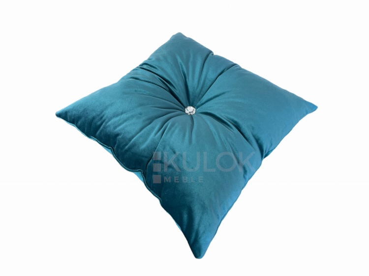 Luksusowa Poduszka Turkusowa do Salonu