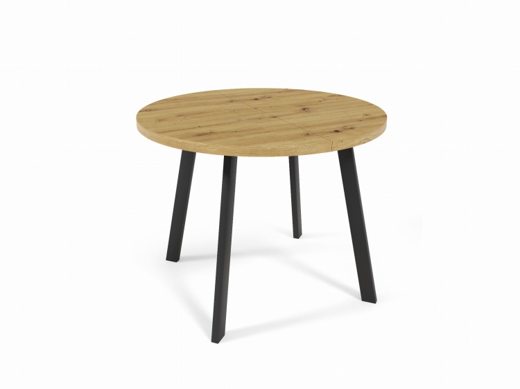 Proste Nogi Czarne - Stół Loft Sovle okrągły