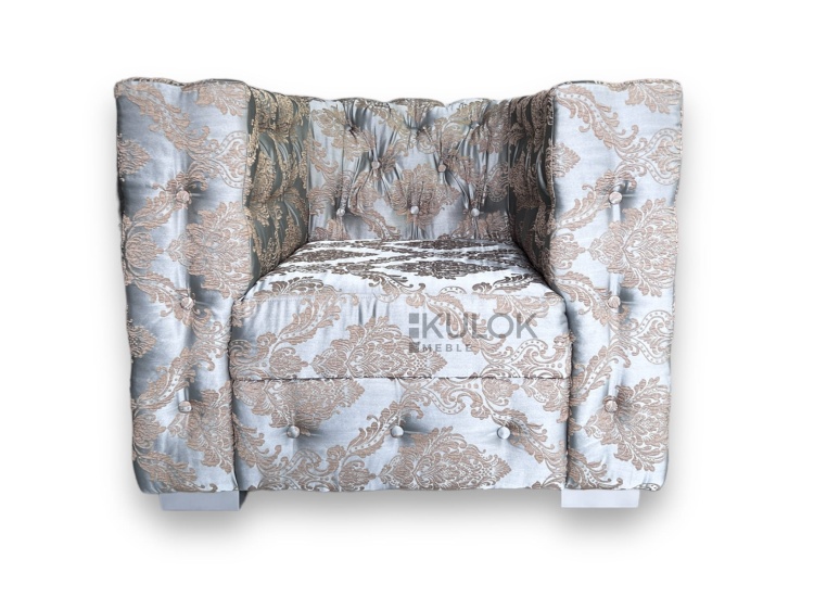 Fotel 1-osobowy barokowy Rocco 636