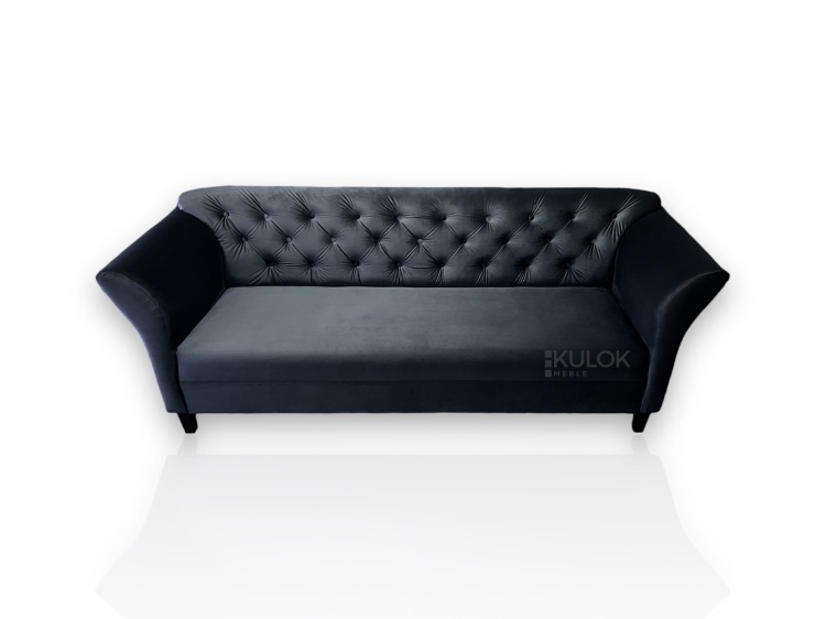 Sofa Chester 3-osobowa Pikowana - Komfort i Wygoda