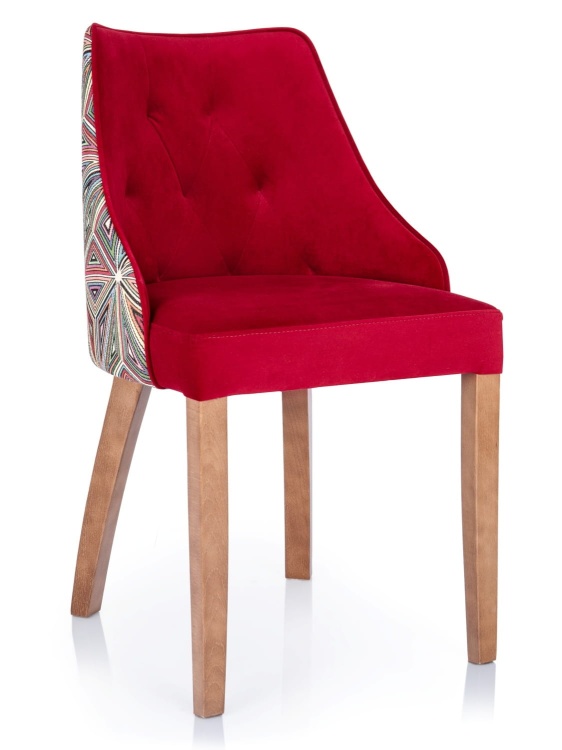 Krzesło z pikowanym oparciem Madonna