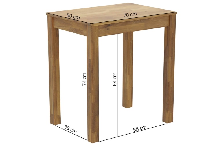 Polski stół dębowy w stylu klasycznym