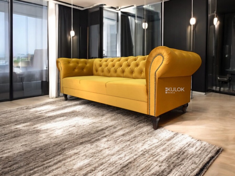 Sofa Glamour Chesterfield Lux | Wybierz Styl i Jakość na Kulok Meble
