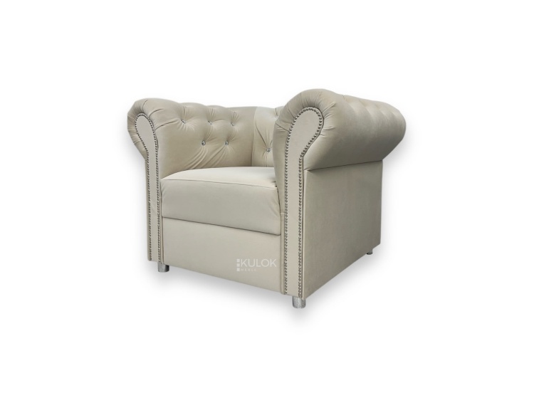 Fotel Chesterfield polskiego producenta z możliwością personalizacji