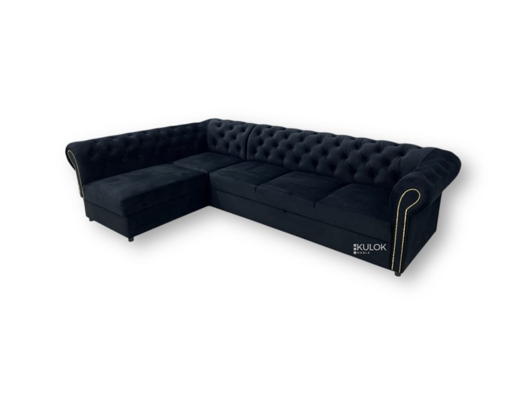 Magic Velvet – miękka i elegancka tkanina na narożniku Chesterfield