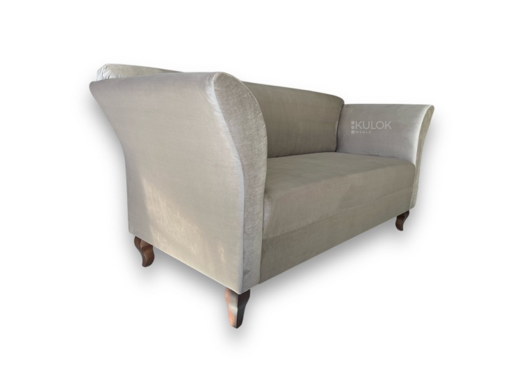 Sofa tapicerowana beżowa do salonu