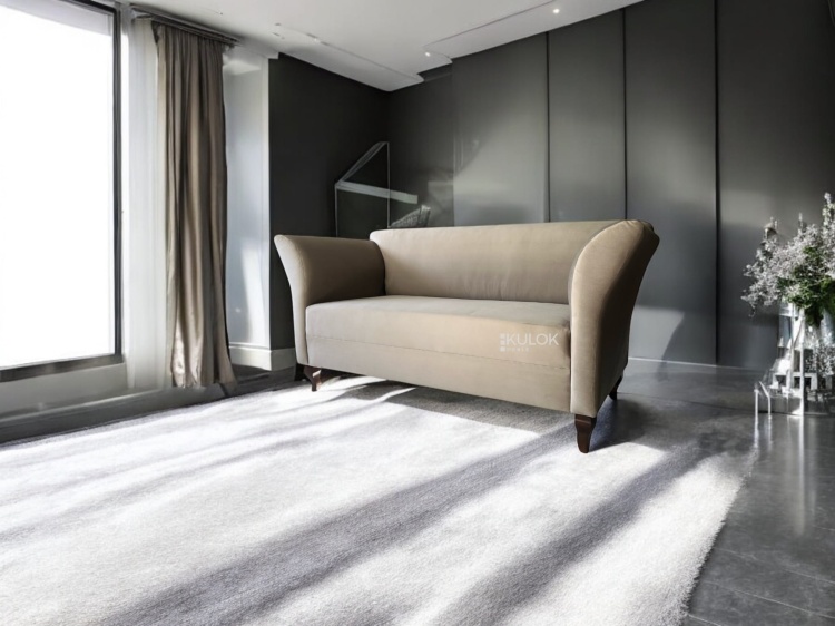 Stylowa Sofa Chester Ciepły Beż - Kulok Meble Online