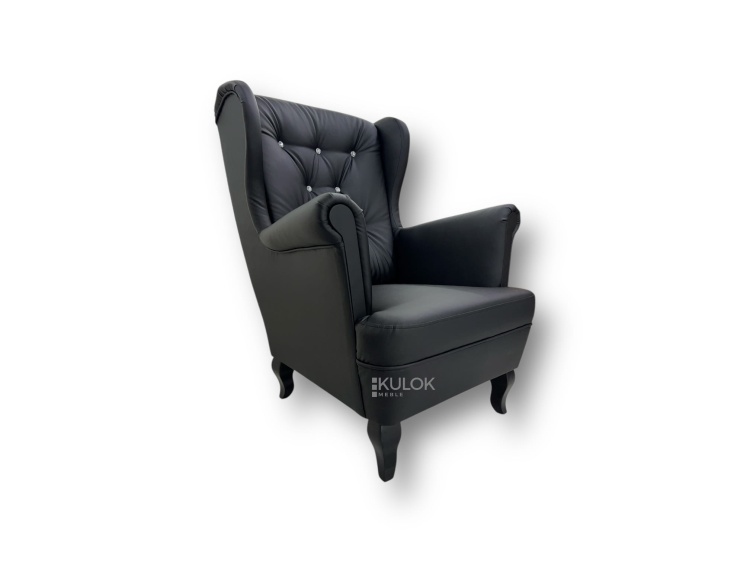 fotel uszak eco skóra soft 11 bok