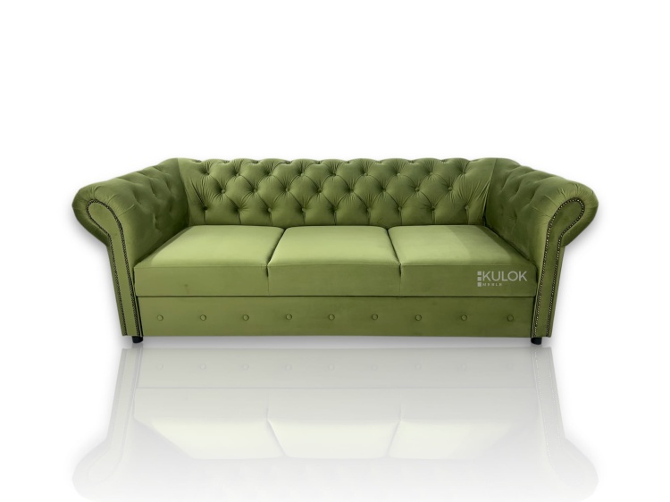 Sofa Chesterfield Berlin Magic Velvet 2294 z funkcją spania