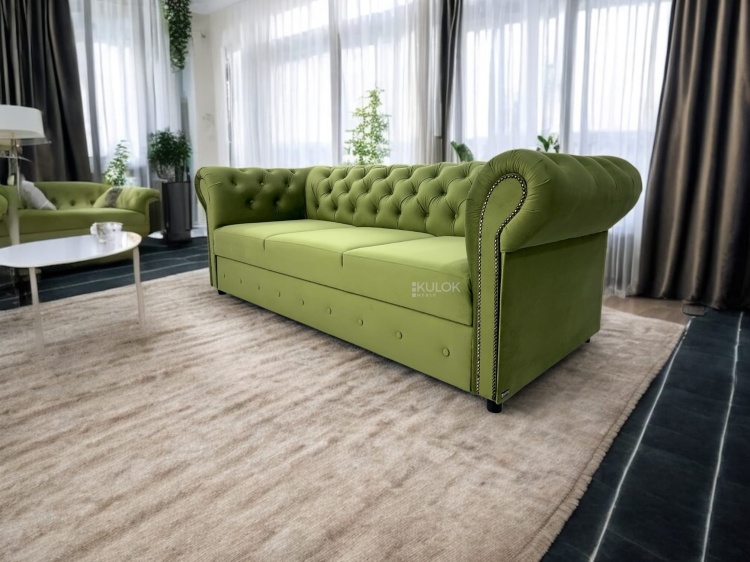 Sofa Chesterfield w stylu retro – luksusowe meble do Twojego wnętrza