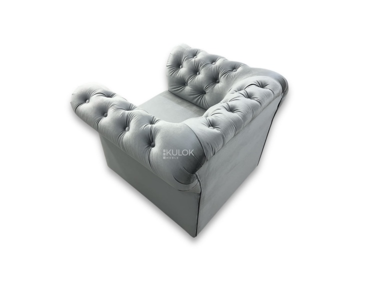 Fotel Chesterfield do salonu i biura glamour