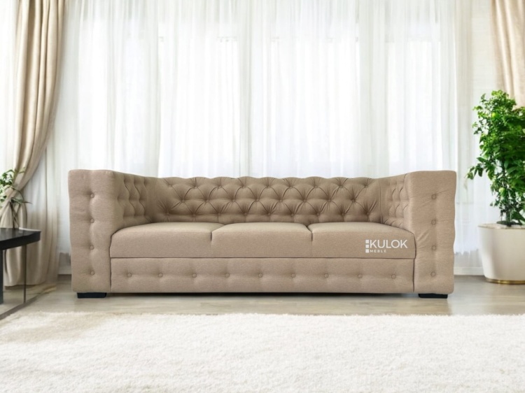 elegancka sofa do salonu 230 cm kulok meble
