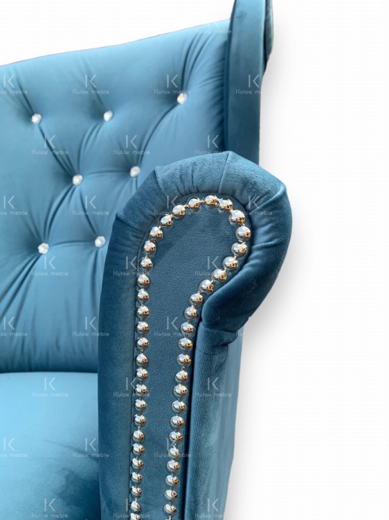 Niebieski Uszak - Eleganckie Dodatki Srebrne