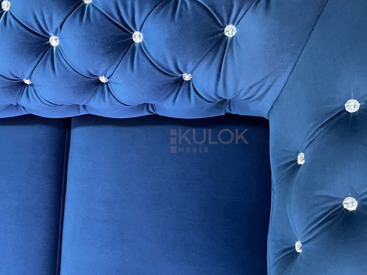 Kryształy Swarovski na Chesterfield - Sofy Warsaw