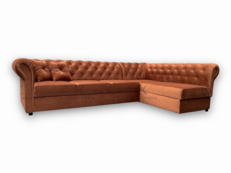 Narożnik Chesterfield Magic Velvet Premium