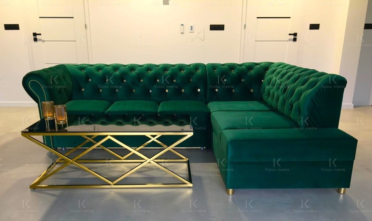 Elegancki narożnik premium Magic Velvet