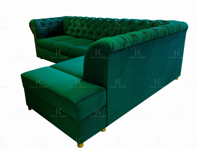 Unikalny wzór mebla Chesterfield