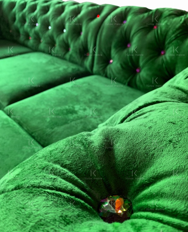 Narożnik z kryształkami Swarovski