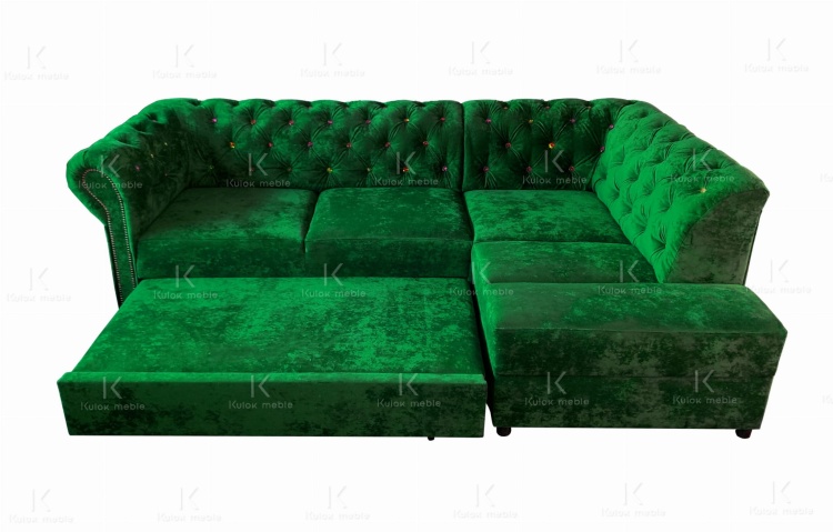 Chesterfield Dubai z funkcją spania