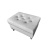 Chesterfield Puf z metalicznym Magic Velvet