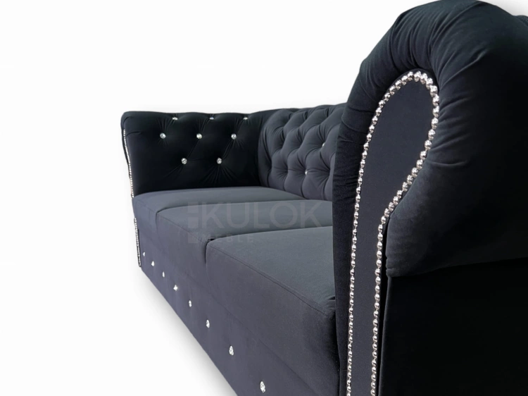 Chesterfield wysokie oparcie