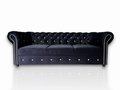 Magic Velvet sofa czarna