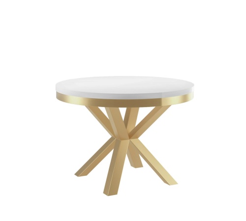 Złoty Stół Alpha - Design Glamour