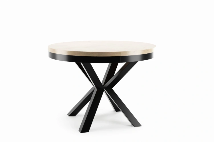Okrągły Stół Rozkładany 100 cm - Polski Design