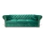 Zakochaj się w intensywnej zieleni – Chesterfield Sofa z kryształkami Magic Velvet 2225
