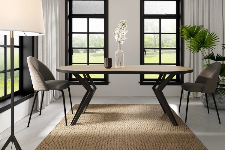 Styl Modernistyczny - Okrągły Stół Abba 120cm