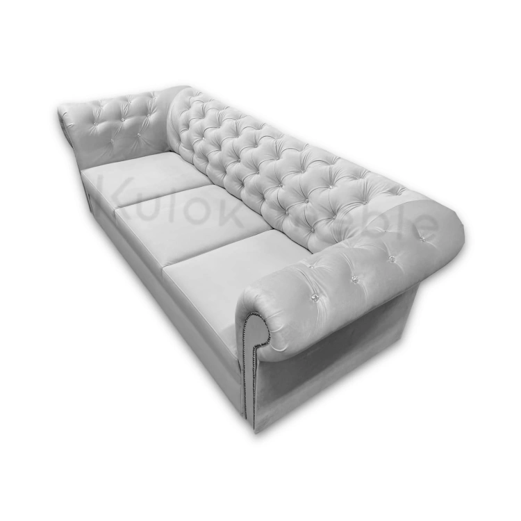 Sofa TOKIO - Prestige 2770 i Pikowane Kryształki: Połączenie Luksusu z Wygodą
