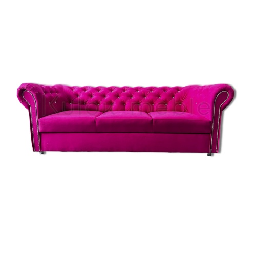 Pikowanie Głębokie i Kryształki Swarovski - Sofa TOKIO