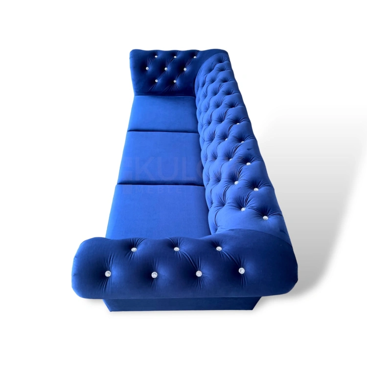 Chesterfield granat TOKIO - Sofę dostosuj na wymiar.