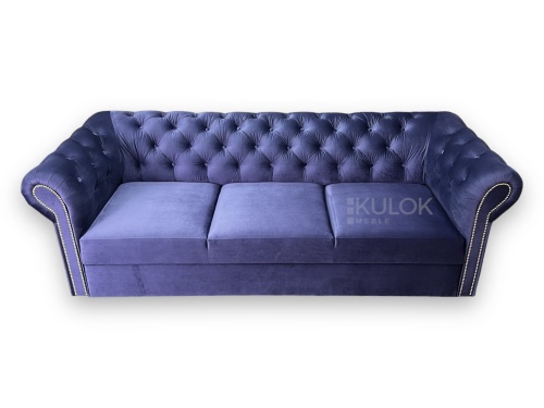 Magic Velvet 2268 - Wyjątkowe wykończenie sofy Chesterfield