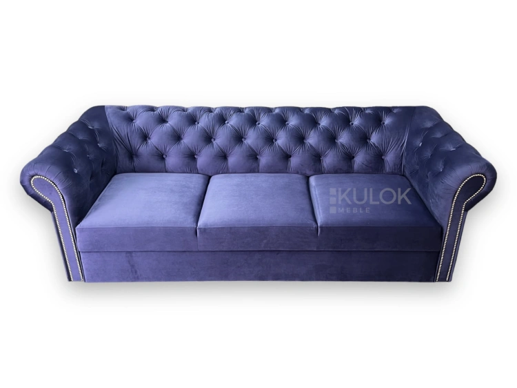 Magic Velvet 2268 - Wyjątkowe wykończenie sofy Chesterfield