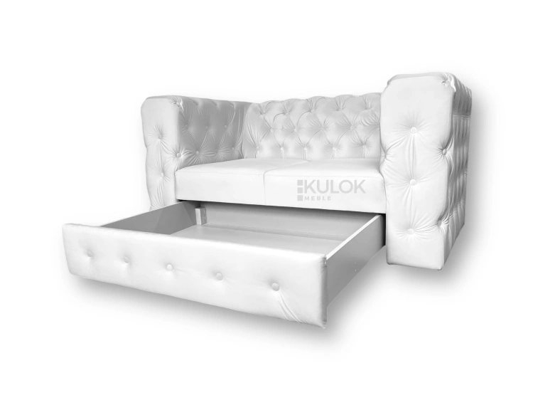 Sofa Manchester z funkcją przechowywania - Idealne rozwiązanie do salonu