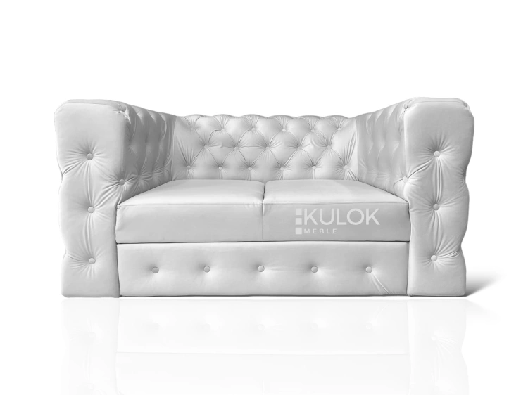 Elegancka Sofa 2 osobowa Manchester z pojemnikiem