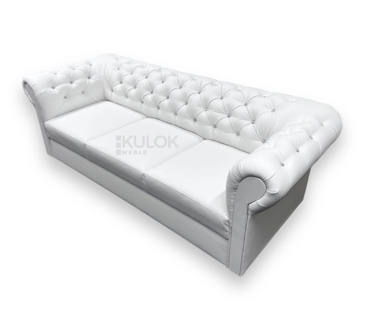 Wyjątkowy design Sofy glamour z kryształkami