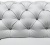 Eleganckie wykończenie Sofa glamour z kryształkami - Szczegóły ozdobnych detali