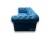 Sofa Chesterfield z funkcją spania, idealna do małych mieszkań